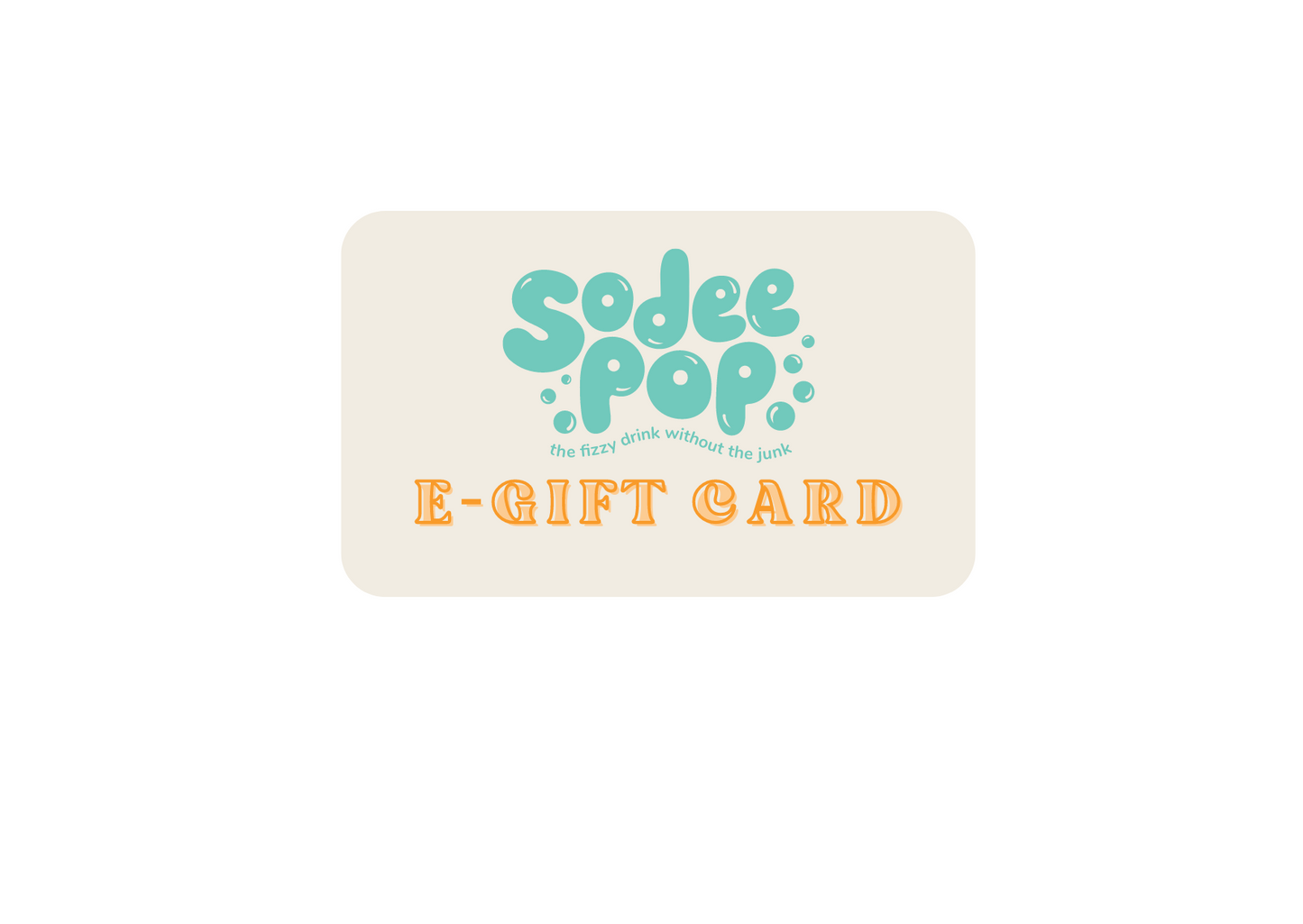 Sodee Pop E-Gift Card